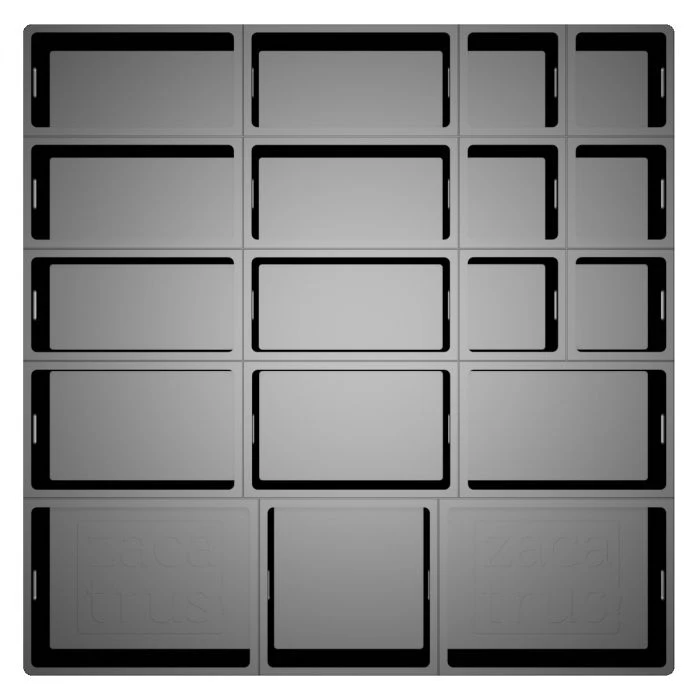 zacabox (pack de 5 bandejas)