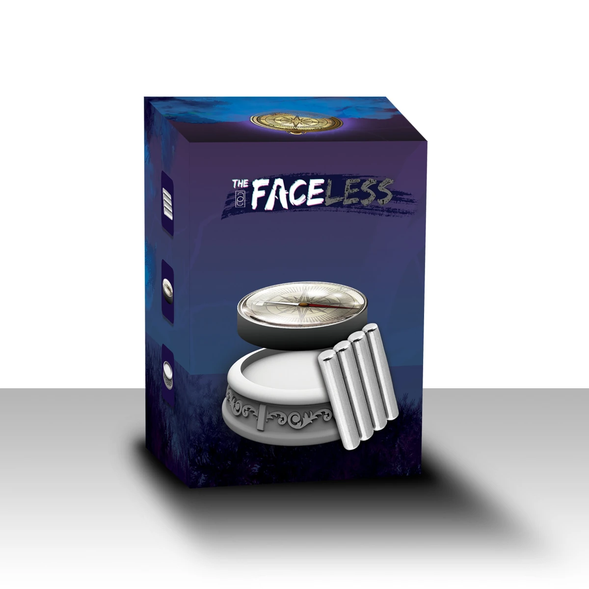 FACELESS: JUEGO DE IMANES Y BRUJULA