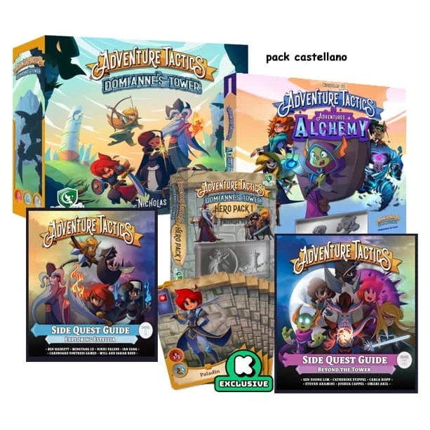 Adventure tactics pack de juegos v2 con extras de ks