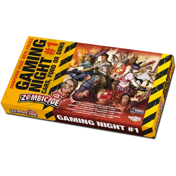 Zombicide Gaming Night #1: Coches, comida o armas