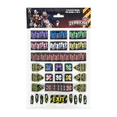 Fichas Y Marcadores De Pl&aacute;stico - Zombicide