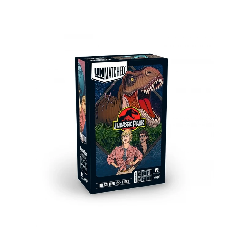Unmatched Unmatched Jurassic Park Park Dr Sattler Vs T-Rex Juego De Mesa En Ingl&eacute;s