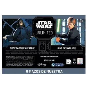 SWU: Cenizas del Imperio Mazos de muestra Pack de 2 - Imagen 1