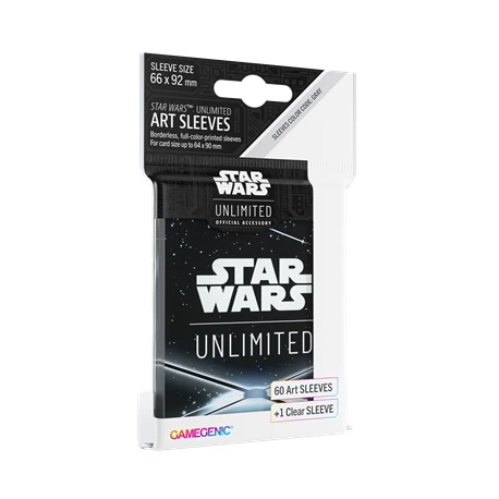 Card Back Black - Art Sleeves - Star Wars Unlimited