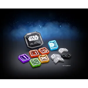 STAR WARS™: UNLIMITEDPREMIUM TOKENS PRO set of 55 - Imagen 3