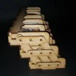 Soporte para cartas modelo VH18 para cartas mini (Montado) - Imagen 2