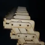 Soporte para cartas modelo VH18 para cartas mini (Montado) - Imagen 3