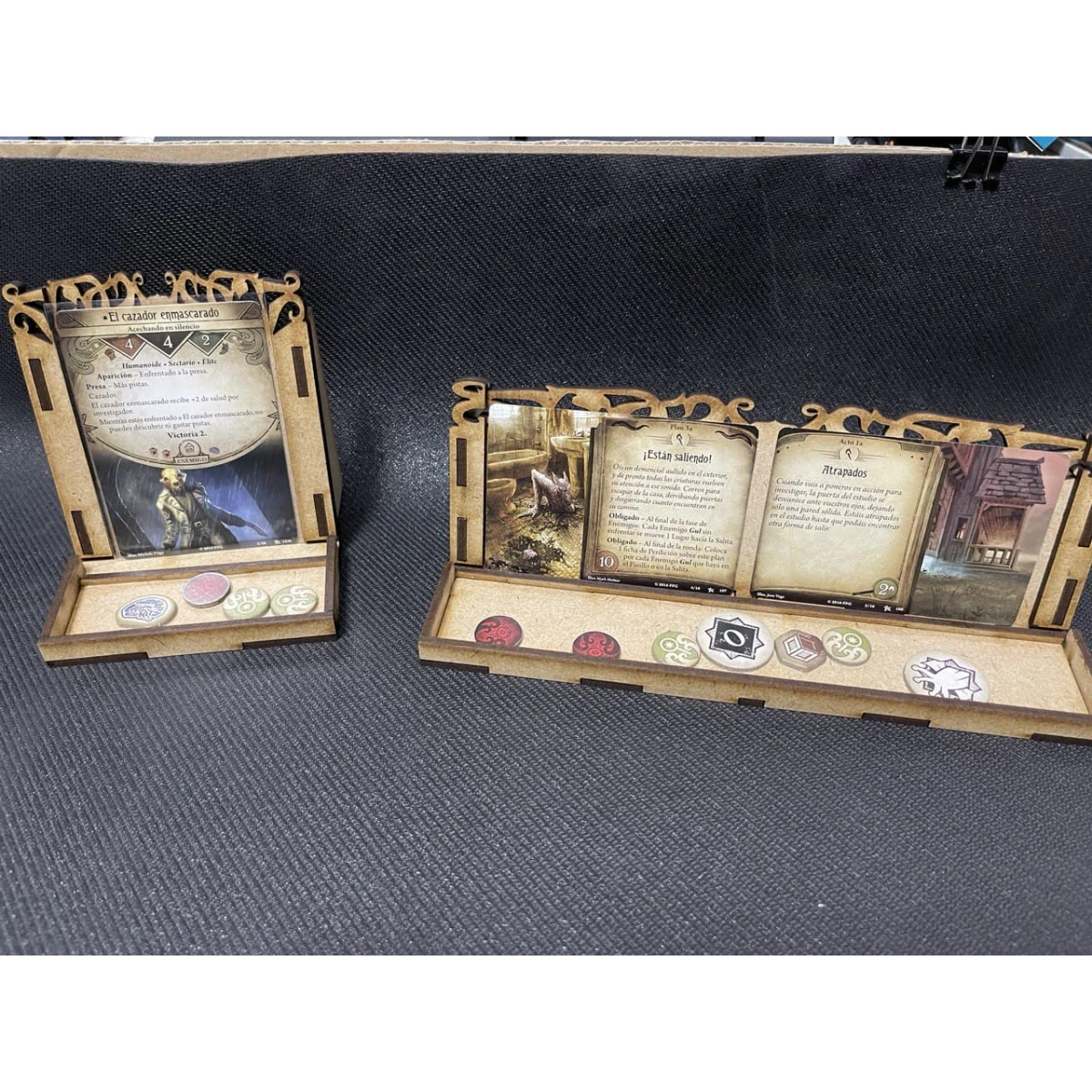 PACK ESCENARIO Y PLAN ACTO ARKHAM HORROR LCG