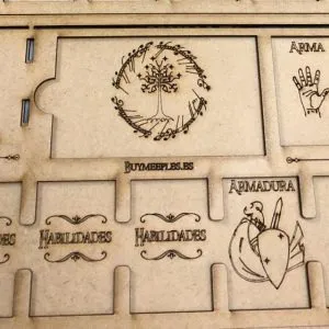 Tableros de jugador compatibles con LOTR Viaje por las tierras medias PACK DE 3 UNIDADES - Imagen 1