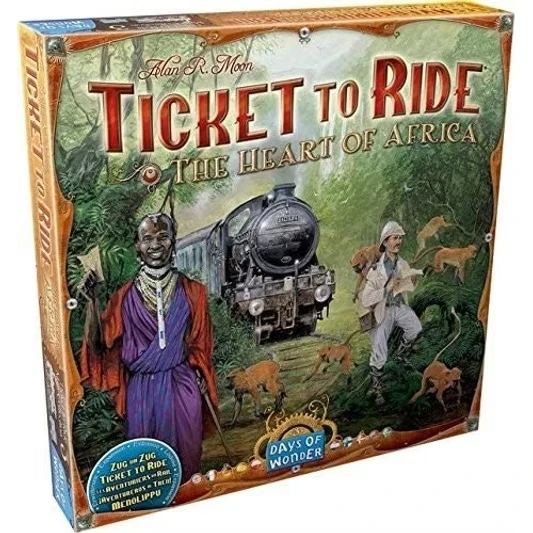 TICKET TO RIDE THE HEART OF AFRICA
