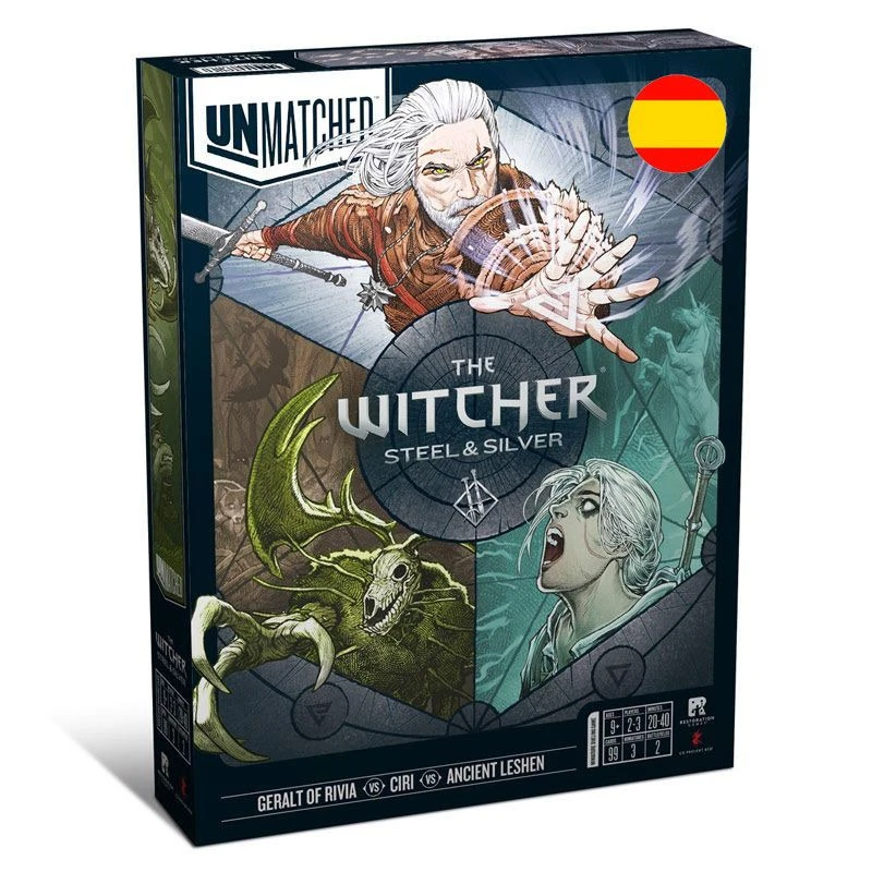 Unmatched The Witcher: Steel & Silver (Español)