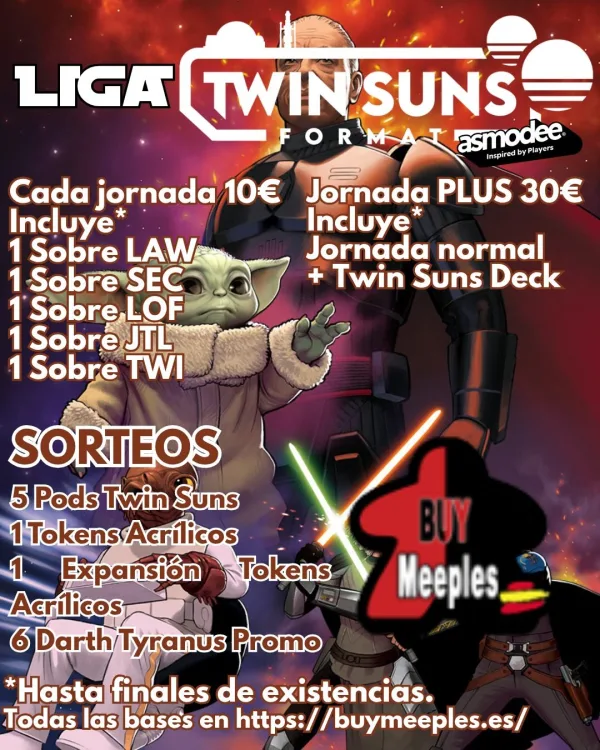 LIGA STARWARS UNLIMITED TWIN SUN - BUYMEEPLES-ASMODEE